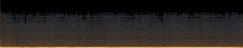 spectrogram of Substation hum, 50 Hz